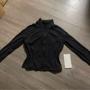 black lululemon cropped define jacket